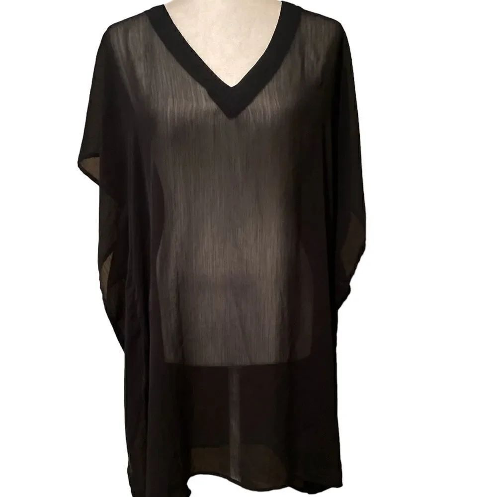 Merona Black Swimsuit Coverup